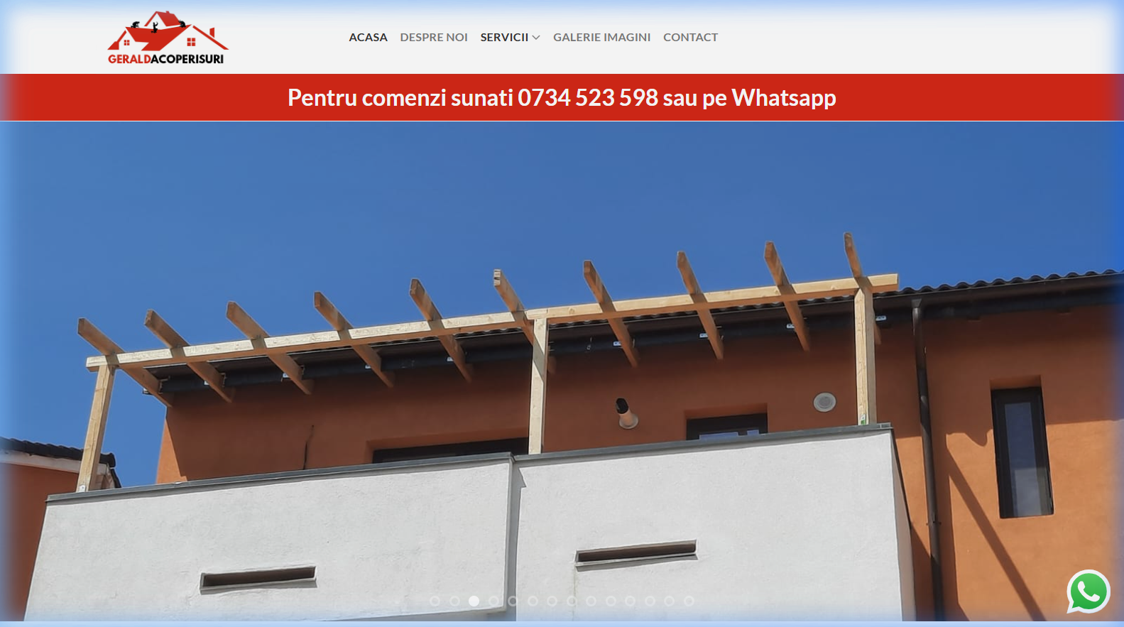 geraldacoperisuri.ro screenshot