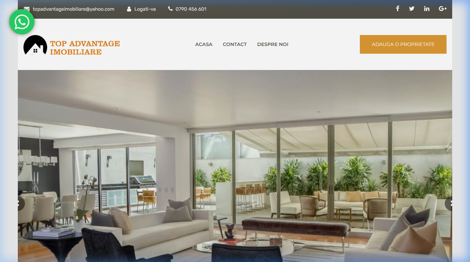 topadvantageimobiliare.ro screenshot